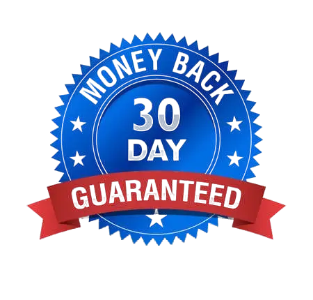 30 days money back guarantee